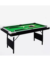 Streamdale Furniture 5.5FT Billiard Table, 1.67M pool table, billiards,5.5FT game table, Children's game table, table games, family movement, children