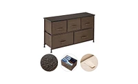 Slickblue 2-Tier Wide Closet Dresser for Stylish Storage and Organization Solutions