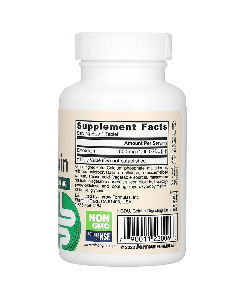 Jarrow Formulas Nutrition Bromelain 500 mg
