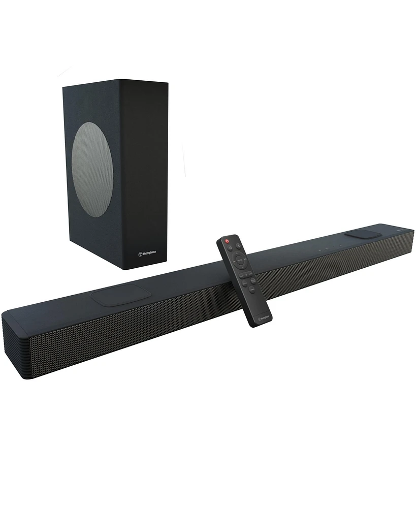 Westinghouse 5.1.2 Channel Sound Bar for Smart Tv, Surround Sound w/Dolby Atmos & Dolby Digital Plus, Wireless Subwoofer, Height Speakers, Bluetooth,