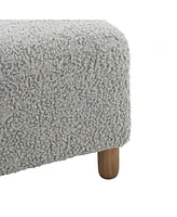 Comfortable Ottoman, Grey