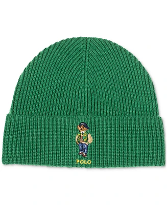 Polo Ralph Lauren Men's Signature Varsity Bear Beanie