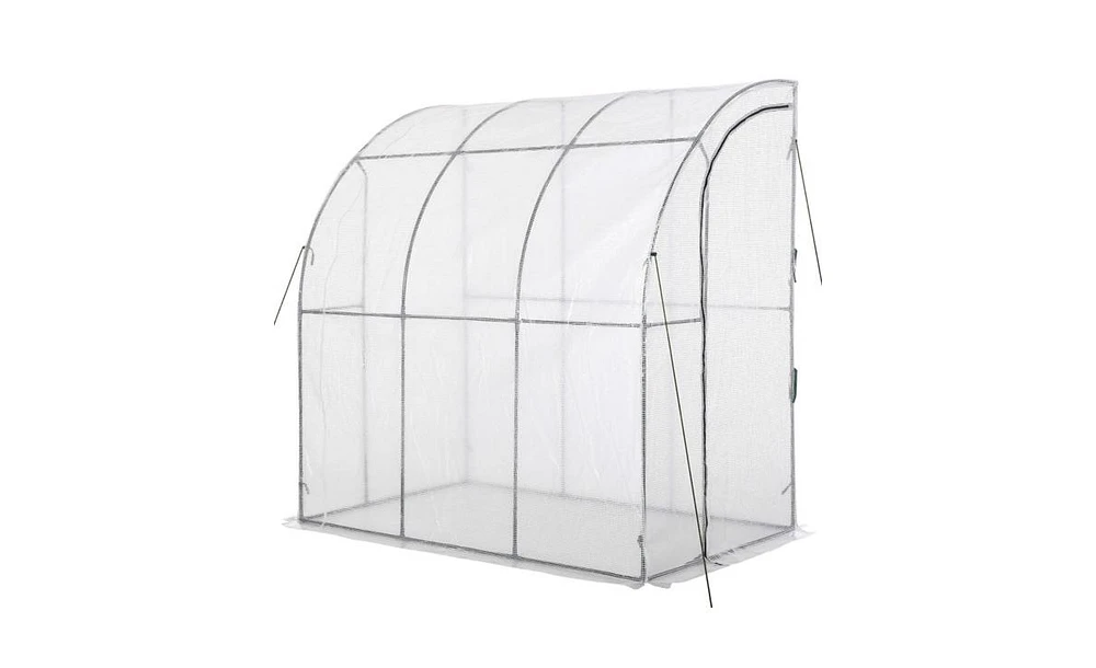 Slickblue Walk-in Greenhouse for Garden Ideal Solution for Plant Growth and Care