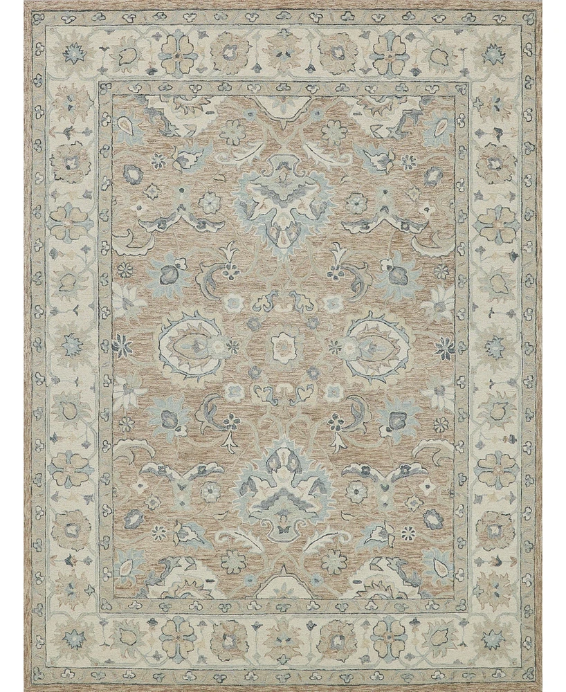 Exquisite Rugs Claremont Oushak 6795 5'x8' Area Rug