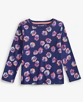 Epic Threads Toddler Girls Dreamy Floral-Print Cotton Long-Sleeve T-Shirt, Exclusively at Macy's