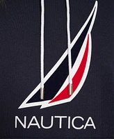 Nautica Jeans Women's Solid Logo Pullover Sweatshirt