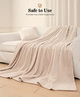 Sealy Heated Flannel Blanket