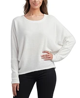 Bcx Juniors' Mohair Dolman-Sleeve Scoop-Neck Top