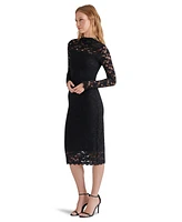 Steve Madden Women's Vivienne Lace Midi Dress