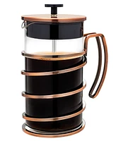 Ovente 34 Ounce, French Press Coffee & Tea Maker, Heat Resistant Glass, Copper FSW34C