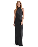 Steve Madden Women's Lara Satin Maxi Dress