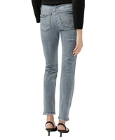 Silver Jeans Co. Women's Avery High Rise Curvy Fit Straight Jeans