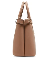 Anne Klein Belted Convertible Large Satchel Bag