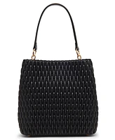 Anne Klein Ruched Quilted Medium Bucket Bag