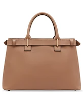 Anne Klein Belted Convertible Large Satchel Bag