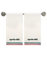 Izod Apres Ski Cotton 2-Pack Hand Towel Set, 16" x 28"