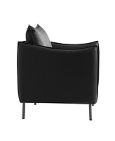Hulala Home Cuthbert Modern Armchair with Anti-Scratch Fabric