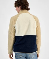 Sun + Stone Men's Stuart Colorblocked Sweatshirt, Exclusively at Macy's