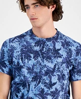 Sun + Stone Men's Foliage Stamp T-Shirt, Exclusively at Macy's