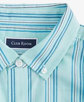 Club Room Men's Alba Stripe Woven Long-Sleeve Button-Down Shirt, Exclusively at Macy's