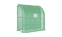 Slickblue Walk-in Mini Greenhouse for Efficient Plant Growth and Protection