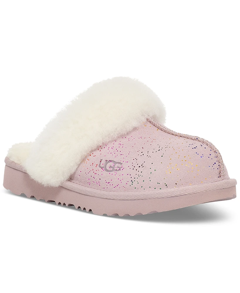 Ugg Kids Cozy Ii Shimmer Sky Clogs