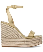 Michael Kors Women's Leighton Espadrille Wedge Sandals