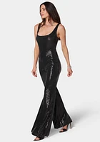 Bebe Women's Sequin Catsuit