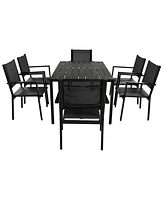 Slickblue High-Quality Steel Outdoor Table and Chair Set for Patio and Balcony, Durable and Stylish