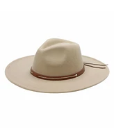 Peter Grimm Jacqulyn Ultra Felt Stiched Band Wide Brim Hat