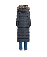 Lands' End Women's Tall Wide Channel 600 Down Puffer Long Maxi Coat