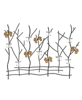 LuxenHome Metal Nature Branches Wall Tea Light Holder