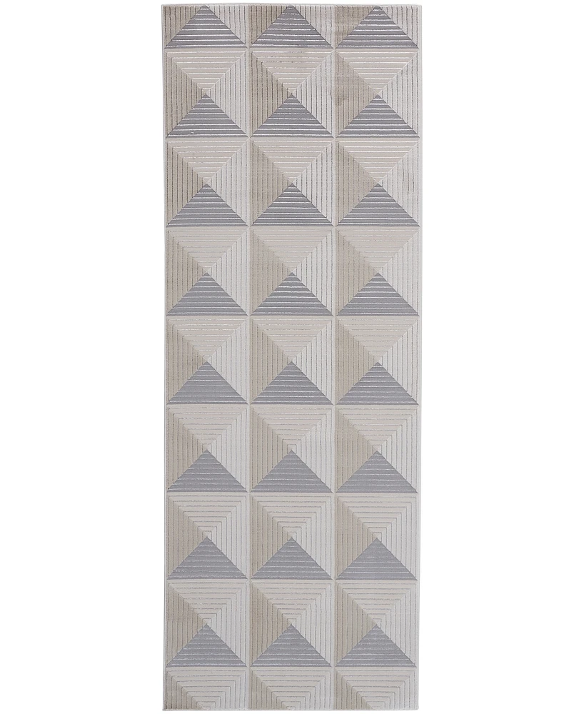 Feizy Micah 3044F 2'10"x7'10" Runner Area Rug