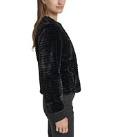 Andrew Marc Sport Women's Ribbed Faux-Fur Jacket