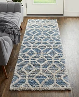 Feizy Mynka 39ICF 2'6"x8' Runner Area Rug