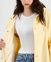 Rains Women's Hooded A-Line Rain Jacket