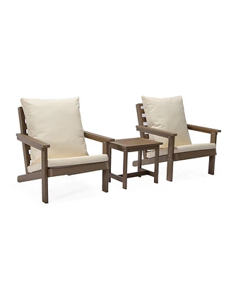 Inspired Home Maylani Outdoor 3pc Seating Group