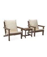 Inspired Home Maylani Outdoor 3pc Seating Group