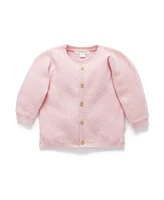 Purebaby Baby Girls Textured Cardigan