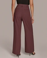 Donna Karan New York Women's Pleated Wide-Leg Pants