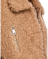 Julia & Stella by Maximilian Women's Sherpa Jacket