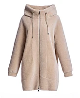 Julia & Stella by Maximilian Women's Sherpa Stadium Coat