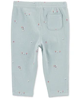 Carter's Baby Girls Mouse-Print Bodysuit & Pants, 2 Piece Set