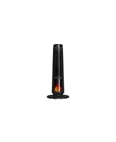 gaomon 31"Space Heater for Large Room, Economize Energy and Dispel Noise 25dB Ceramic Tower Indoor Space Heater for Home, Eco Mode,Timer Setting, Safe