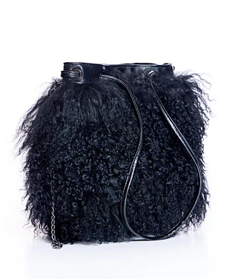 Julia & Stella by Maximilian Shearling Bag