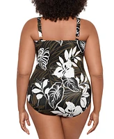 Miraclesuit Plus Elle Dorado Sanibel Underwired One-Piece Swimsuit