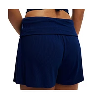 Cotton On Women's Sleep Recovery Roll Waist Short