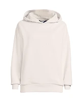 Lands' End Plus Serious Sweats Oversized Long Sleeve Hoodie Sweatshirt