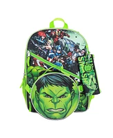 Marvel The Hulk 5-Piece Backpack & Lunchbox Set