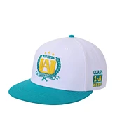 My Hero Academia Men's U.a. High School Logo Adult White Snapback Hat